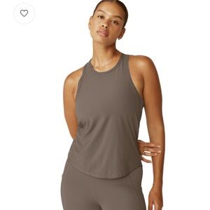 Beyond Yoga Sleeveless Brown Top